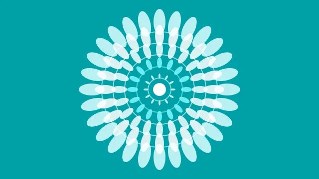 Electric Aqua mandala background — free HD electric aqua color wallpaper 1920x1080