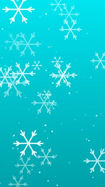 Electric Aqua snowflake phone wallpaper — free HD electric aqua mobile wallpaper 1080x1920
