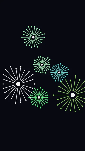 Electric Green fireworks phone wallpaper — free HD electric green mobile wallpaper 1080x1920