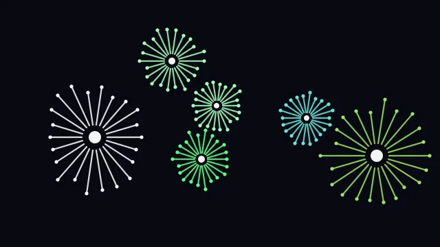 Electric Green fireworks desktop wallpaper — free 4K electric green wallpaper 3840x2160
