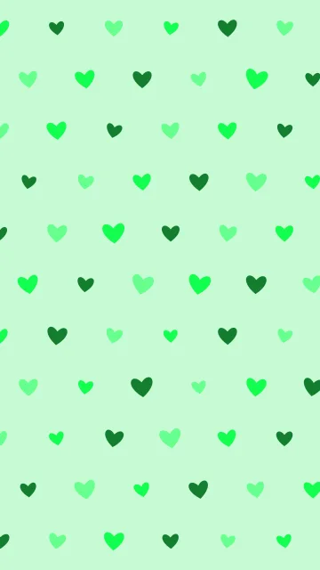 Electric Green hearts phone wallpaper — free HD electric green mobile wallpaper 1080x1920