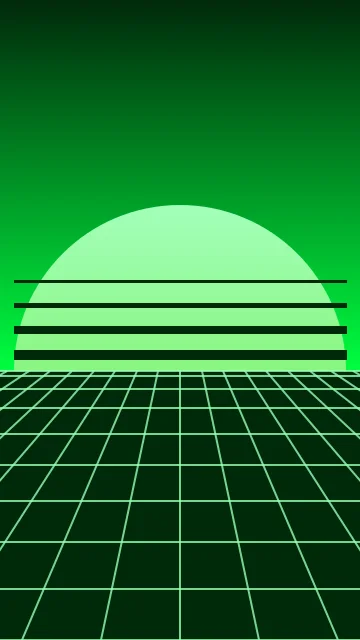 Electric Green vaporwave phone wallpaper — free HD electric green mobile wallpaper 1080x1920