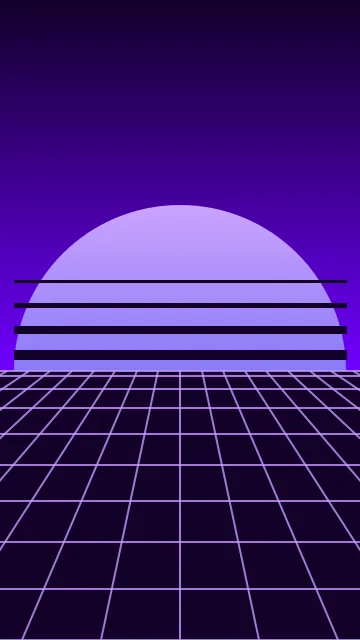 Electric Indigo vaporwave phone wallpaper — free HD electric indigo mobile wallpaper 1080x1920