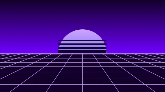 Electric Indigo vaporwave background — free HD electric indigo color wallpaper 1920x1080