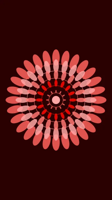 Electric Red mandala phone wallpaper — free HD electric red mobile wallpaper 1080x1920
