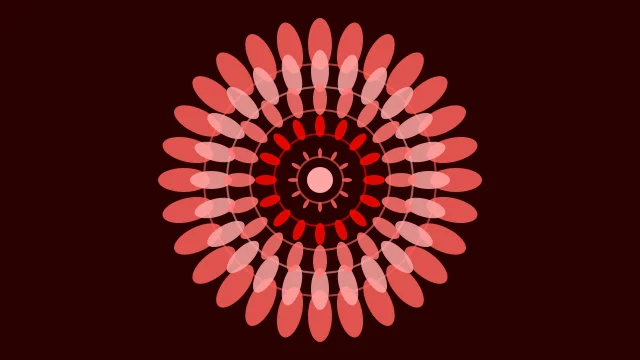 Electric Red mandala background — free HD electric red color wallpaper 1920x1080