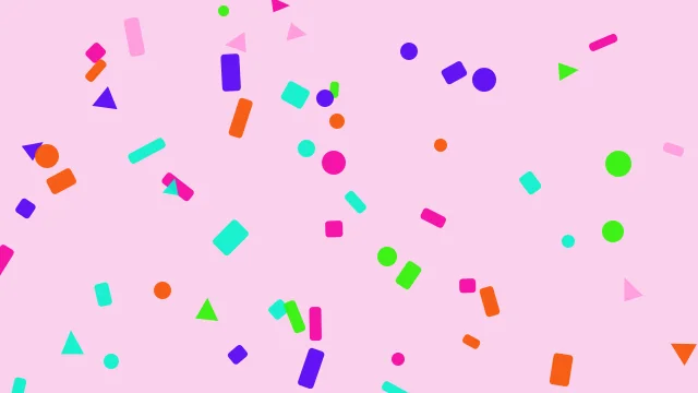 Electric Rose confetti background — free HD electric rose color wallpaper 1920x1080