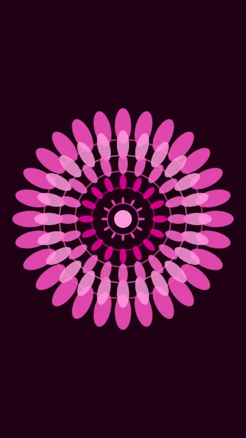 Electric Rose mandala phone wallpaper — free HD electric rose mobile wallpaper 1080x1920