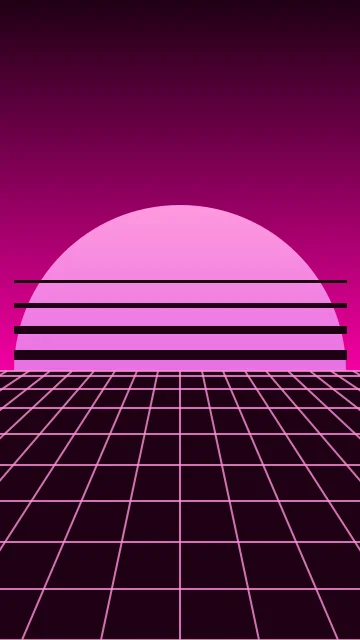 Electric Rose vaporwave phone wallpaper — free HD electric rose mobile wallpaper 1080x1920