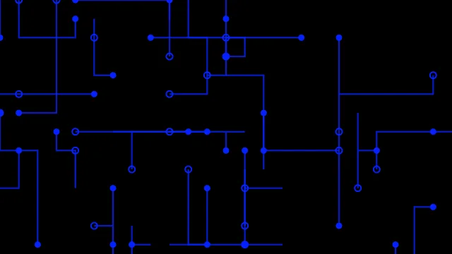 Electric Royal circuit board background — free HD electric royal color wallpaper 1920x1080