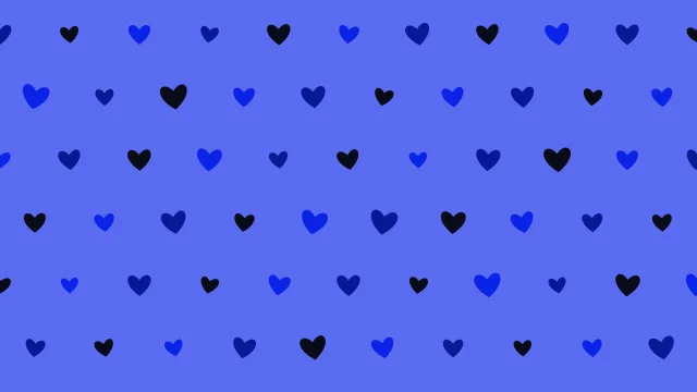 Electric Royal hearts background — free HD electric royal color wallpaper 1920x1080