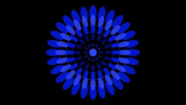 Electric Royal mandala background — free HD electric royal color wallpaper 1920x1080
