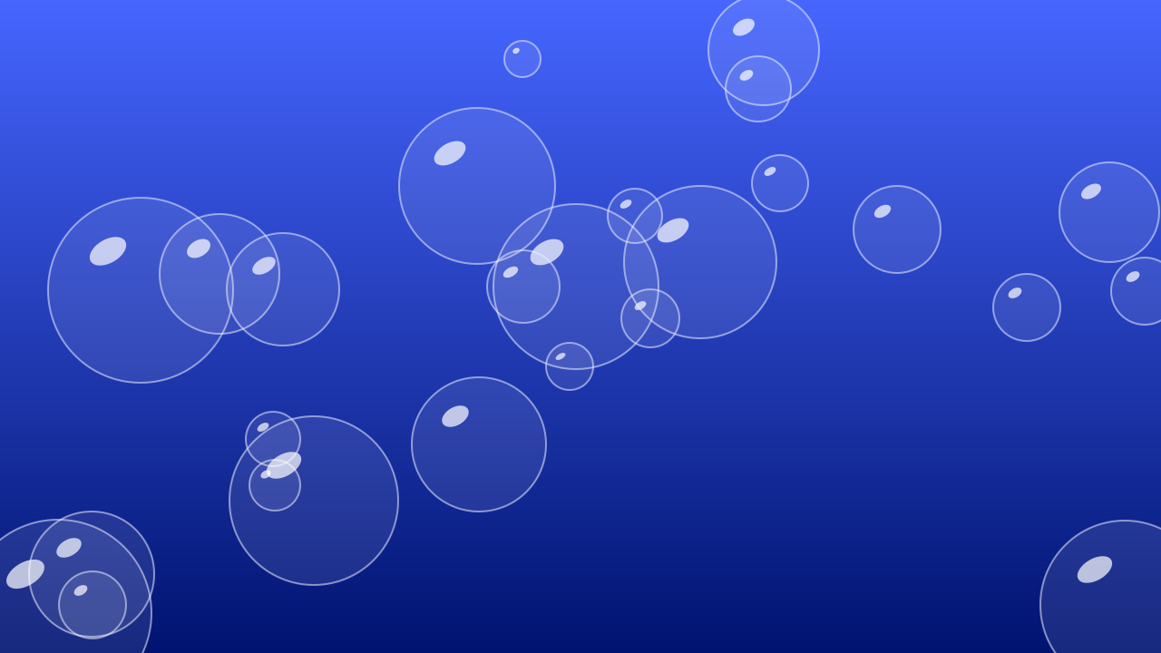 Electric Sapphire bubbles background — free HD electric sapphire color wallpaper 1920x1080
