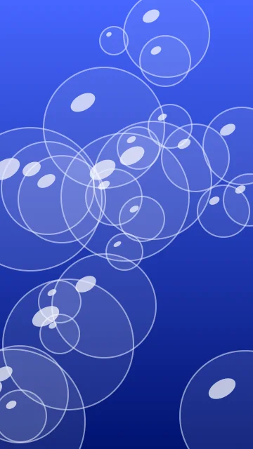 Electric Sapphire bubbles phone wallpaper — free HD electric sapphire mobile wallpaper 1080x1920