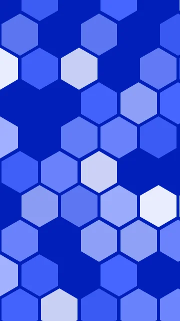 Electric Sapphire hexagon phone wallpaper — free HD electric sapphire mobile wallpaper 1080x1920