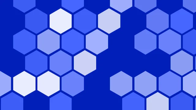 Electric Sapphire hexagon background — free HD electric sapphire color wallpaper 1920x1080