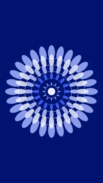 Electric Sapphire mandala phone wallpaper — free HD electric sapphire mobile wallpaper 1080x1920