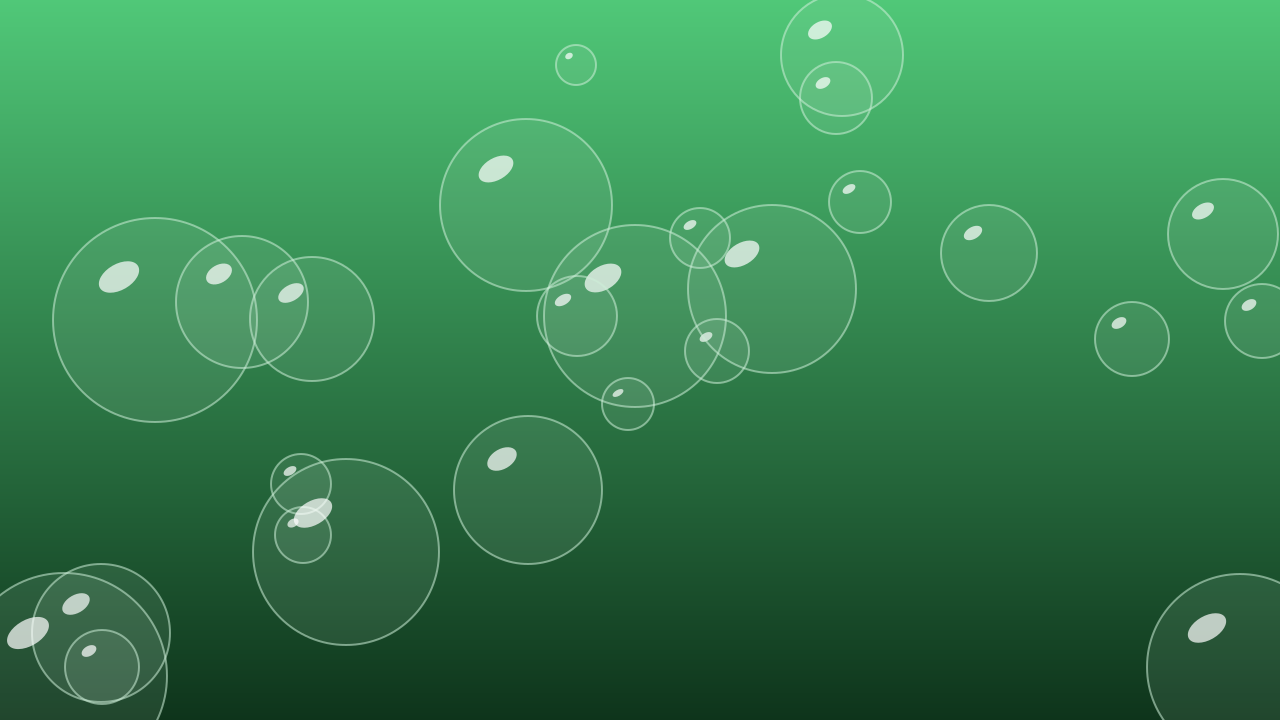 Emerald bubbles background — free HD emerald color wallpaper 1920x1080