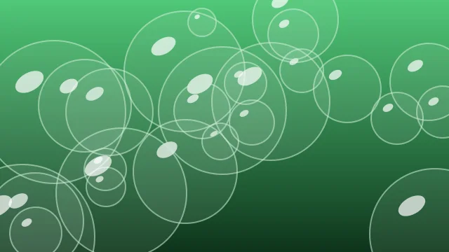 Emerald bubbles background — free HD emerald color wallpaper 1920x1080