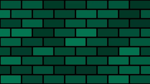 Emerald Depths brick background — free HD emerald depths color wallpaper 1920x1080