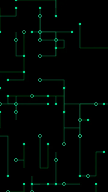 Emerald Depths circuit phone wallpaper — free HD emerald depths mobile wallpaper 1080x1920