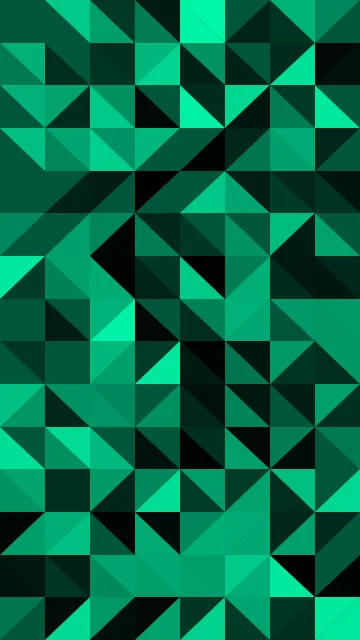 Emerald Depths geometric phone wallpaper — free HD emerald depths mobile wallpaper 1080x1920