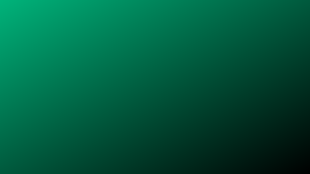 Emerald Depths gradient background — free HD emerald depths color wallpaper 1920x1080