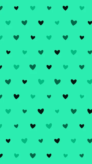 Emerald Depths hearts phone wallpaper — free HD emerald depths mobile wallpaper 1080x1920