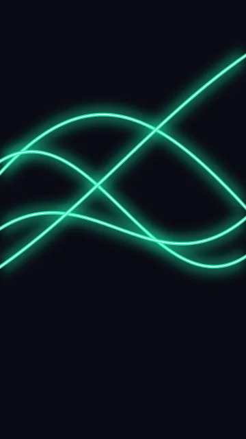 Emerald Depths neon phone wallpaper — free HD emerald depths mobile wallpaper 1080x1920