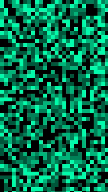 Emerald Depths pixel phone wallpaper — free HD emerald depths mobile wallpaper 1080x1920
