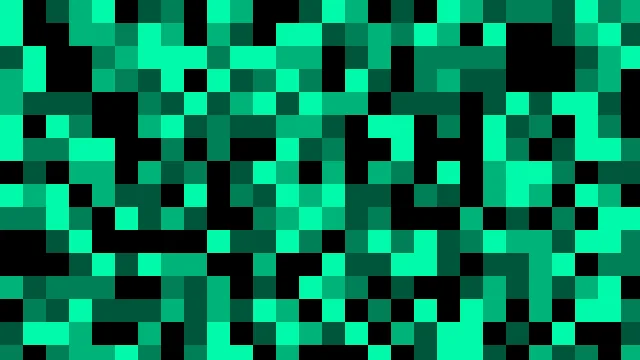 Emerald Depths pixel background — free HD emerald depths color wallpaper 1920x1080