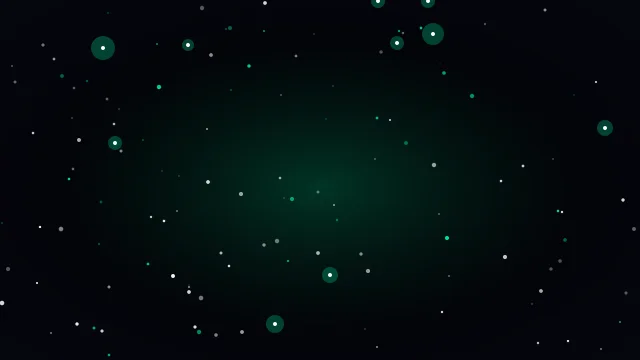 Emerald Depths starry background — free HD emerald depths color wallpaper 1920x1080