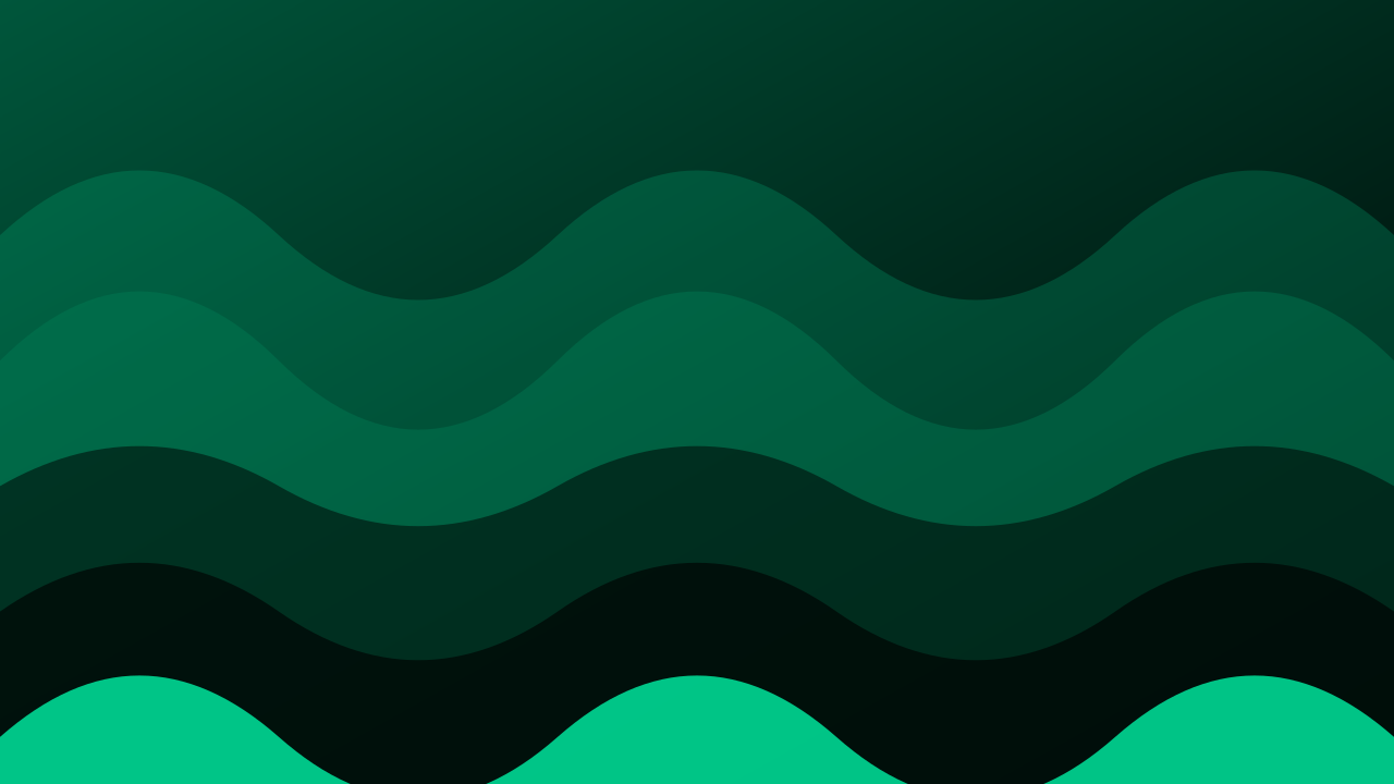 Emerald Depths waves background — free HD emerald depths color wallpaper 1920x1080