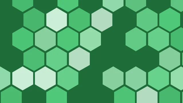 Emerald hexagon background — free HD emerald color wallpaper 1920x1080