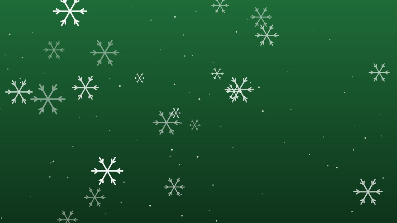 Emerald snowflake background — free HD emerald color wallpaper 1920x1080