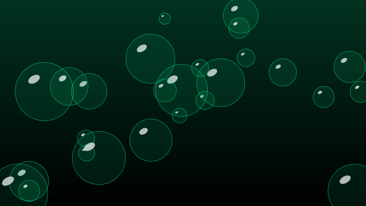 Evergreen bubbles background — free HD evergreen color wallpaper 1920x1080