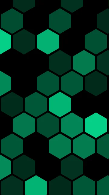 Evergreen hexagon phone wallpaper — free HD evergreen mobile wallpaper 1080x1920