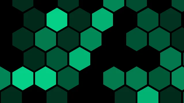 Evergreen hexagon background — free HD evergreen color wallpaper 1920x1080