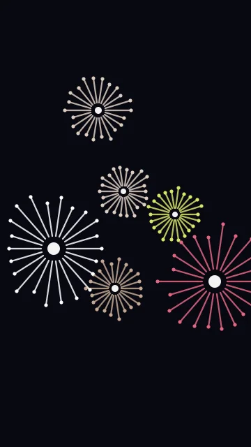 Faded Copper fireworks phone wallpaper — free HD faded copper mobile wallpaper 1080x1920