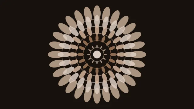 Faded Copper mandala background — free HD faded copper color wallpaper 1920x1080