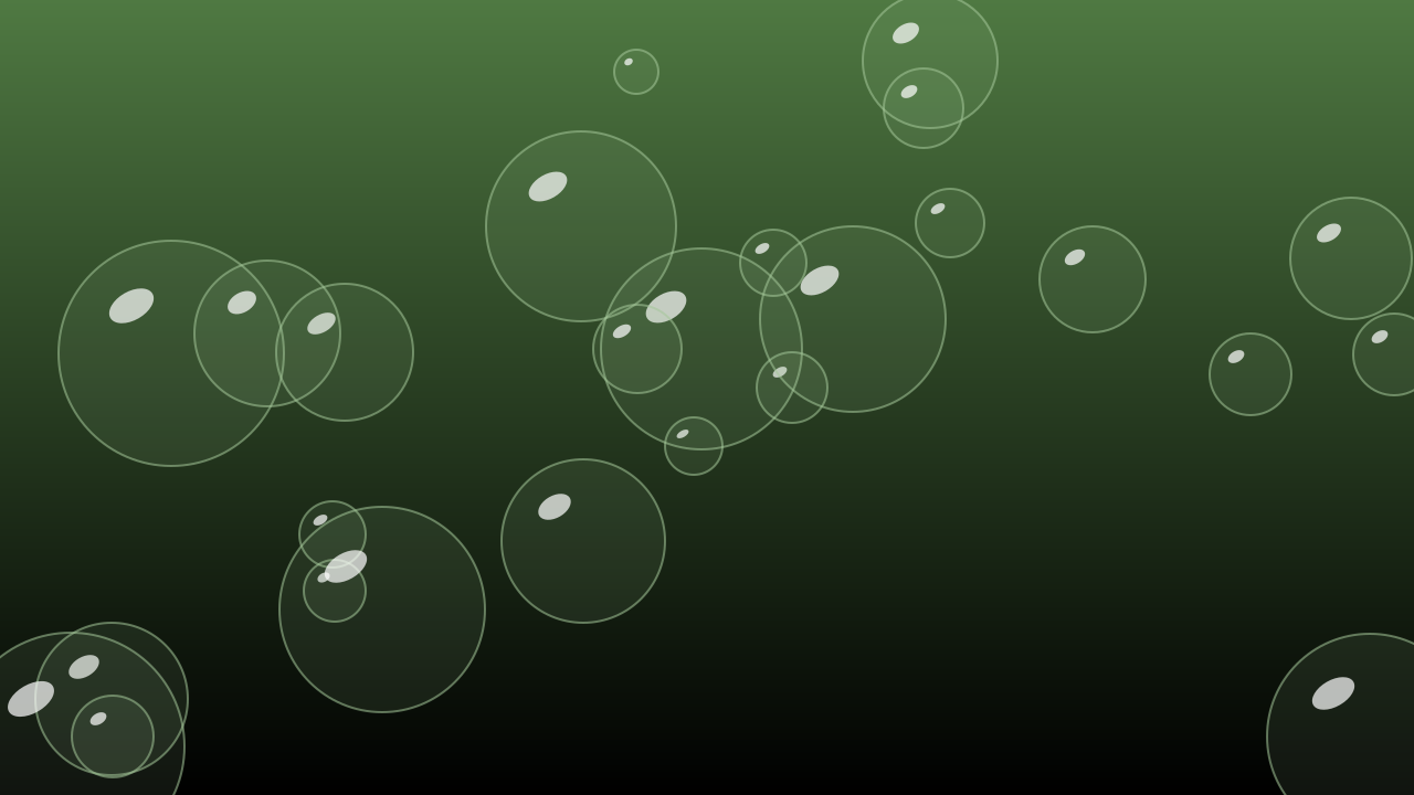 Fern bubbles background — free HD fern color wallpaper 1920x1080