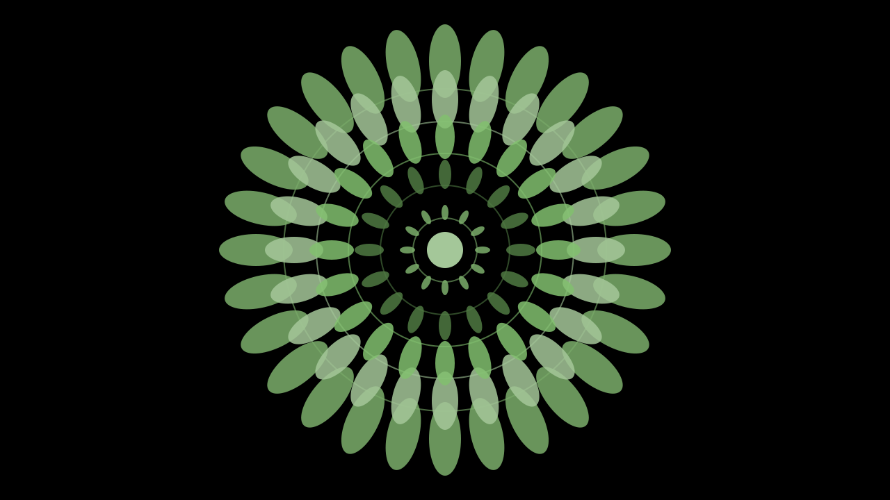 Fern mandala background — free HD fern color wallpaper 1920x1080