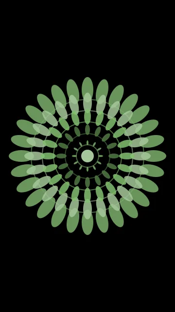 Fern mandala phone wallpaper — free HD fern mobile wallpaper 1080x1920