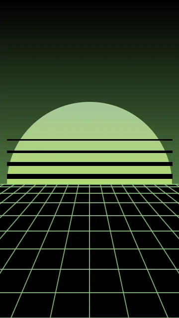 Fern vaporwave phone wallpaper — free HD fern mobile wallpaper 1080x1920