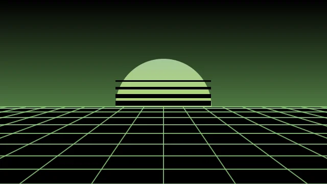 Fern vaporwave desktop wallpaper — free 4K fern wallpaper 3840x2160