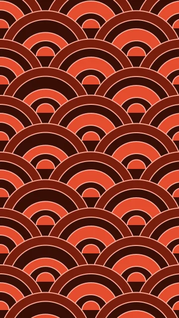 Fiery Terracotta artdeco phone wallpaper — free HD fiery terracotta mobile wallpaper 1080x1920