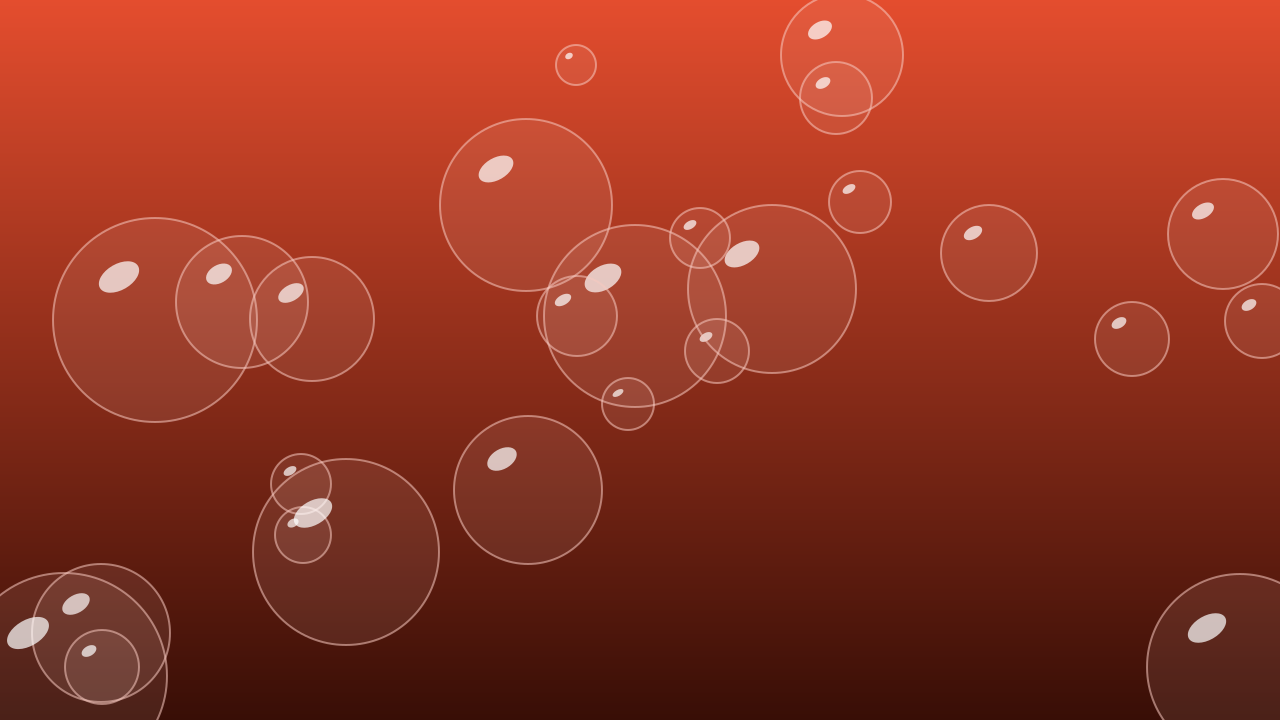 Fiery Terracotta bubbles background — free HD fiery terracotta color wallpaper 1920x1080