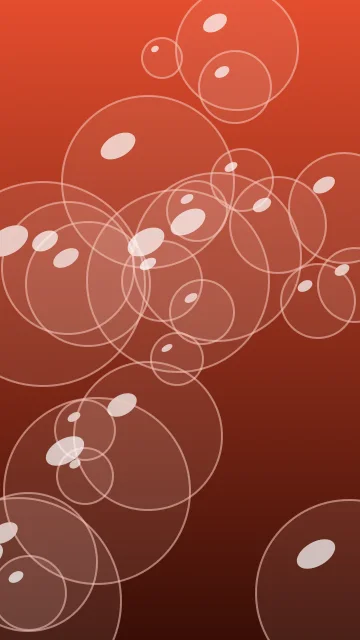 Fiery Terracotta bubbles phone wallpaper — free HD fiery terracotta mobile wallpaper 1080x1920