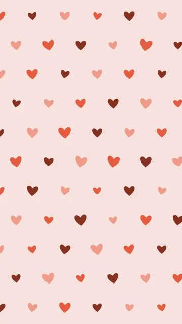 Fiery Terracotta hearts phone wallpaper — free HD fiery terracotta mobile wallpaper 1080x1920