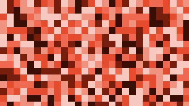 Fiery Terracotta pixel background — free HD gaming wallpaper